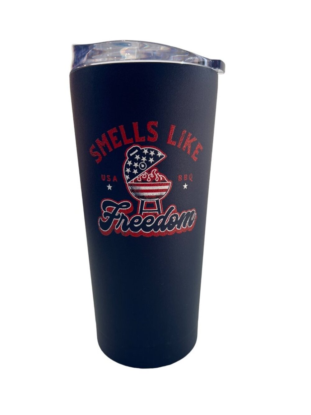 Logo Brands Tumbler 20 oz Smells Like Freedom USA Vacuum Insulated Stainless